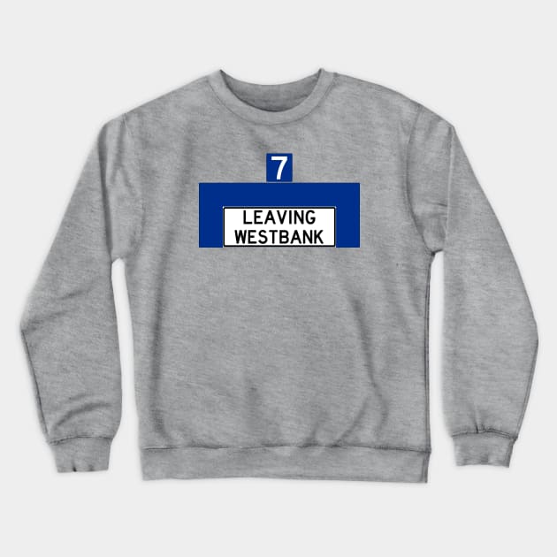 Leaving Westbank Crewneck Sweatshirt by zrau